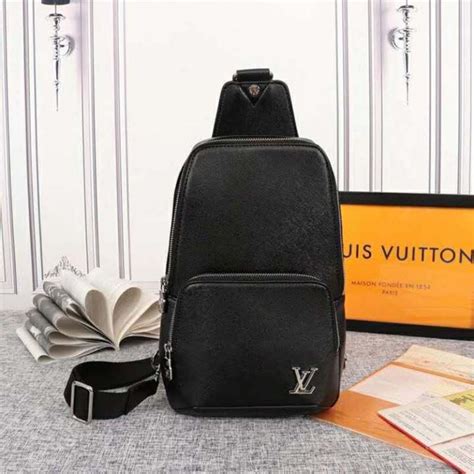 lv sling bag black|louis vuitton sling bag men's.